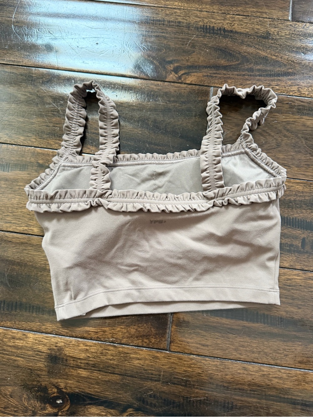 A&F Ruffle Longline Sports Bra - Picture 3 of 5